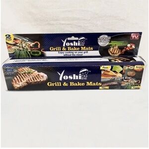 As Seen On TV Yoshi Grill/Bake Mat NIB